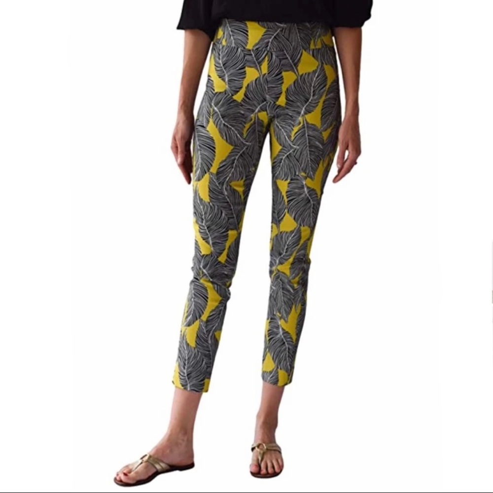 NWOT Jules & Leopold Pull on Slim Ankle Pants L